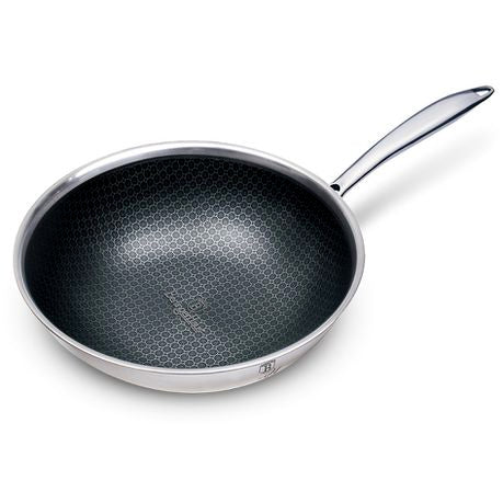 Berlinger Haus 28cm Non-Stick 18/10 S/S Wok - Eternal Collection Buy Online in Zimbabwe thedailysale.shop