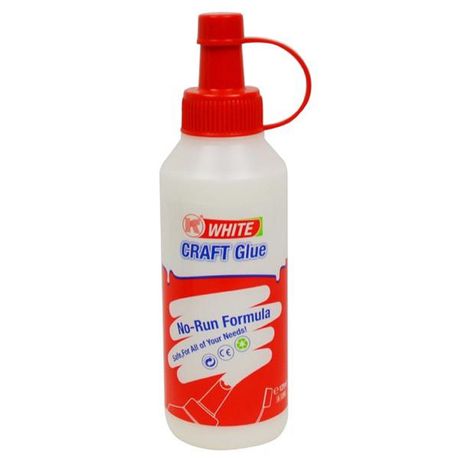 KB WHITE GLUE 125ML Buy Online in Zimbabwe thedailysale.shop