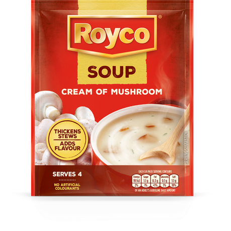 ROYCO Soup Cream Mushroom 10 x 50g