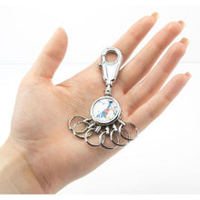 Load image into Gallery viewer, TROIKA Keyring - Carabiner Hook and 6 Easy Release Keyrings - Birdie
