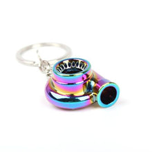 Load image into Gallery viewer, Turbo Keyring - Colourful Rainbow
