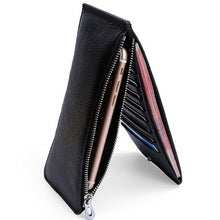 Load image into Gallery viewer, RFID Multi Card Holder With Zipper Wallet
