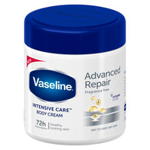 Load image into Gallery viewer, Vaseline Advanced Repair Body Cream Unfragranced 400ml
