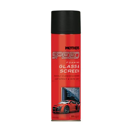 Mothers Speed Foaming Glass and Screen Aerosol - 538g