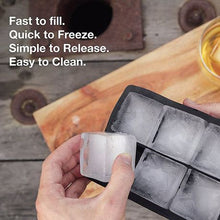 Load image into Gallery viewer, ALTA 8 Mega Large Ice Cube Tray - Black
