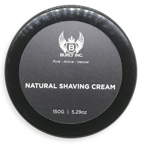 Burly Inc. Natural Shaving Cream