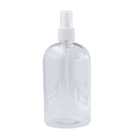 Lumoss - Boston Bottle PET with Spray Cap 500ml - 5 Pack