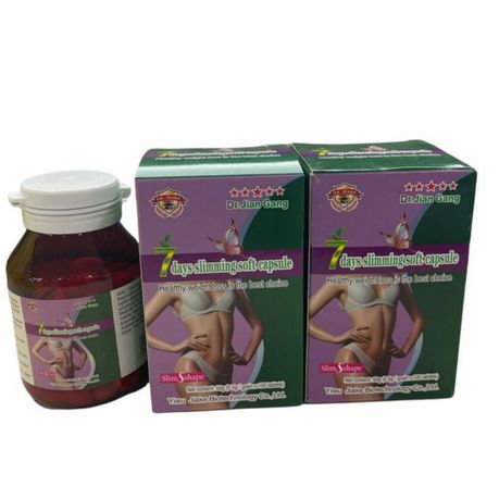 7 Days Slimming Soft Capsules- 2 x 100 Capsules