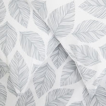 Load image into Gallery viewer, George &amp; Mason - Charcoal Tropical Leaf Pillowcase - Set of 2
