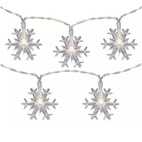 Home Crafts 3M Exquisite Christmas Snowflake Light (Cool White)