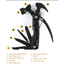 Load image into Gallery viewer, Multi-Functional Mini Hammer Camping Gear Survival Tool
