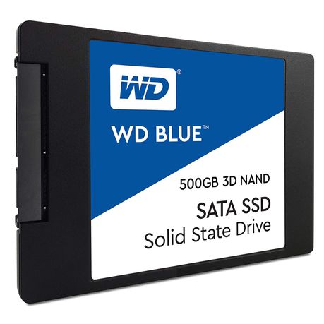 Western Digital® Blue 2.5 500GB SATA3 3D NAND Solid State Drive