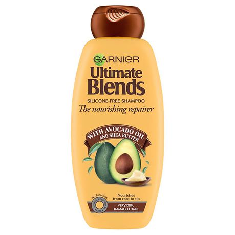 Garnier Ultimate Blends - Avocado Oil and Shea Butter Shampoo 360ml Buy Online in Zimbabwe thedailysale.shop