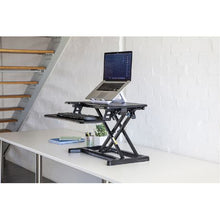 Load image into Gallery viewer, Ergo Office Compact Sit to Stand Height Adjustable Workstation
