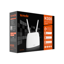 Load image into Gallery viewer, Tenda 4G06 N300 Wi-Fi 4G VoLTE Router
