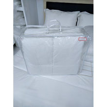 Load image into Gallery viewer, Queen White Comforter Duvet Insert- 350 GSM Down Alternative Quilted,
