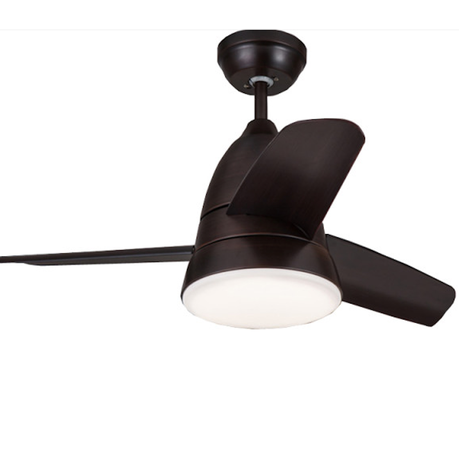 Compact LED 36 Ceiling Fan With Remote - Black Buy Online in Zimbabwe thedailysale.shop