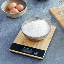 Load image into Gallery viewer, Gretmol Digital Kitchen Scale - Bamboo - 5kg
