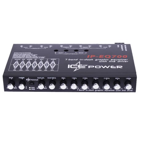 Ice Power IP-EQ700 7 Band Equalizer with Line Driver Buy Online in Zimbabwe thedailysale.shop