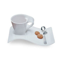 Load image into Gallery viewer, Wavy Cup &amp; Saucer Set – (12 piece)
