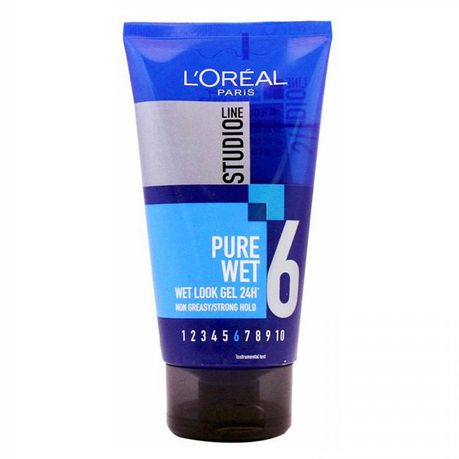 LOreal Studio Line - Pure Wet Look Hair Gel 150ml Buy Online in Zimbabwe thedailysale.shop