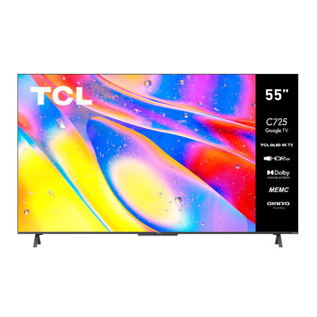 TCL 55 QLED 4K Google TV 55C725 Buy Online in Zimbabwe thedailysale.shop