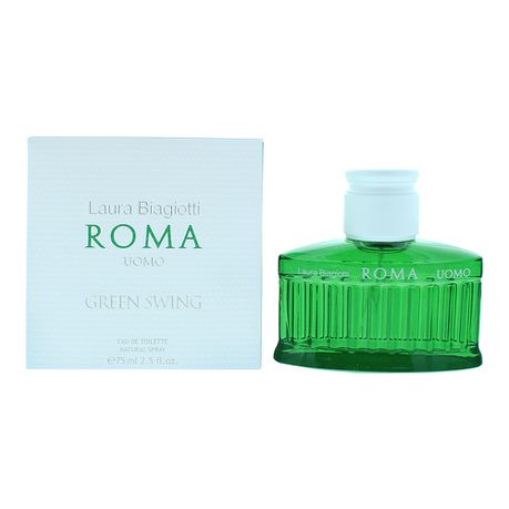 Laura Biagiotti Roma Uomo Green Swing Eau De Toilette (Parallel Import) Buy Online in Zimbabwe thedailysale.shop