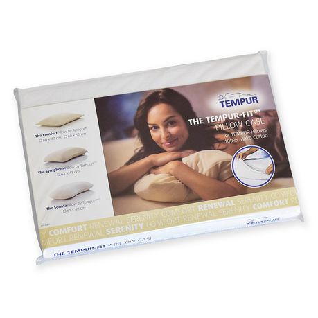 Tempurfit Sonata Pillowcase - White Buy Online in Zimbabwe thedailysale.shop