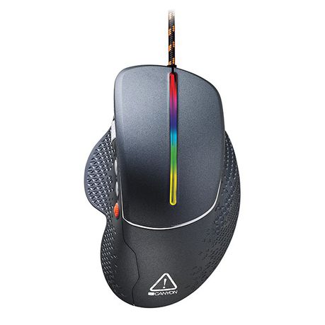 Canyon RGB Apstar Side-Scrolling 6 Button 6400dpi Sunplus Gaming Mouse