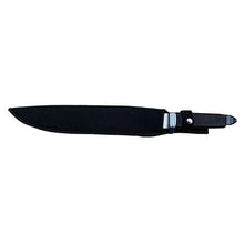 Load image into Gallery viewer, Short Sharpened USA Themed jagged Machete Saber Stainless Steel Blade-45 cm
