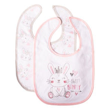 Load image into Gallery viewer, Baby Bunny 2PK Jersey Bib
