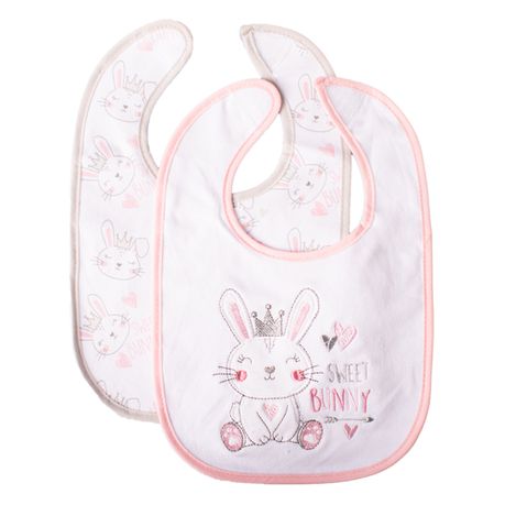 Baby Bunny 2PK Jersey Bib