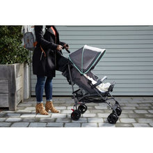 Load image into Gallery viewer, George &amp; Mason Baby - Compact Stroller Grey &amp; Mint
