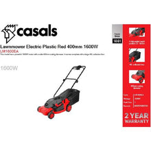 Load image into Gallery viewer, Casals - Electric Lawn Mower - 1600W
