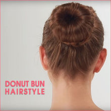 Load image into Gallery viewer, Hair Donut- pack of 3 (black, brown &amp; beige)
