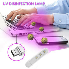 Load image into Gallery viewer, Portable Handheld UVC Sterilizer Lamp - White
