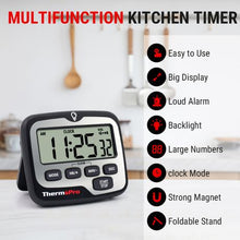 Load image into Gallery viewer, ThermoPro Digital Kitchen Timer
