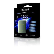 Load image into Gallery viewer, Maxell External SSD USB 3.2 Type C Metal Enclosure 512GB
