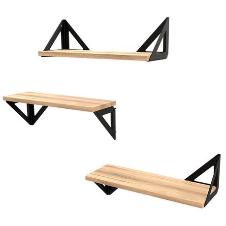 Décor Essential 003-Floating Shelves Set of 3 Buy Online in Zimbabwe thedailysale.shop