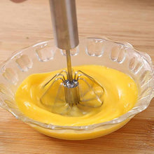 Load image into Gallery viewer, Stainless Steel Semi-Automatic Whisk - Egg/Milk Beater
