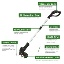 Load image into Gallery viewer, Bionic Trimmer Cordless Rechargeable Lawn Edger Mower
