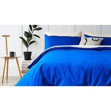 Load image into Gallery viewer, Wrinkle Resistant Luxury Hotel Duvet Cover Set Double: Royal Blue
