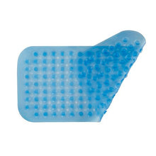 Load image into Gallery viewer, Non-Slip PVC Bathroom Bath/Shower Mat Polka Dot Texture Light Blue Medium
