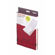 Load image into Gallery viewer, TROIKA Notepad A5 Productivity Notepad TO DO PAD Red
