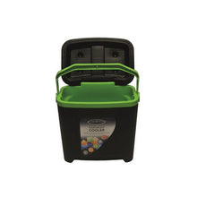 Load image into Gallery viewer, Leisure-Quip 26L Cooler Box - Black &amp; Green
