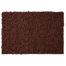 Load image into Gallery viewer, Chenille Microfibre Luxury Bathroom Bath Mat Quick Dry Brown Large
