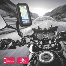 Load image into Gallery viewer, ZF Waterproof Bag Motorcycle Bike GPS Bicycle Mirrors Installation Case
