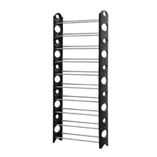 Load image into Gallery viewer, Fine Living - 10 Tier Shoe Rack - Black
