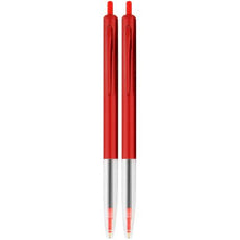 Load image into Gallery viewer, BIC Clic Medium Ballpoint Pens - Red (Box of 20) - Retractable button
