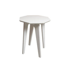 Load image into Gallery viewer, Modern Hexagon Design Wooden Side Nesting/Serving Table-White
